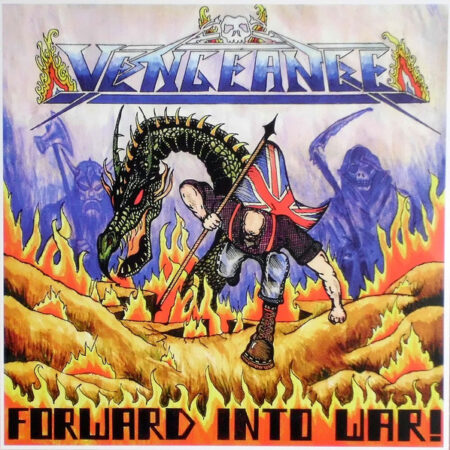 Vengeance (UK) - Forward Into War ORANGE LP